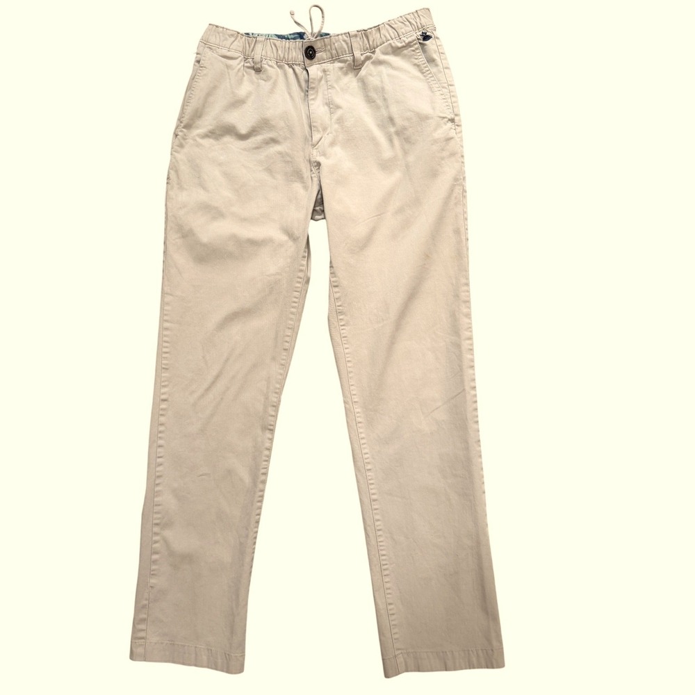 Chubbies Khakinators Everywhere Khaki Pants Mens M Drawstring Stretch Chinos